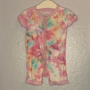 Little Sleepies shorty romper.
